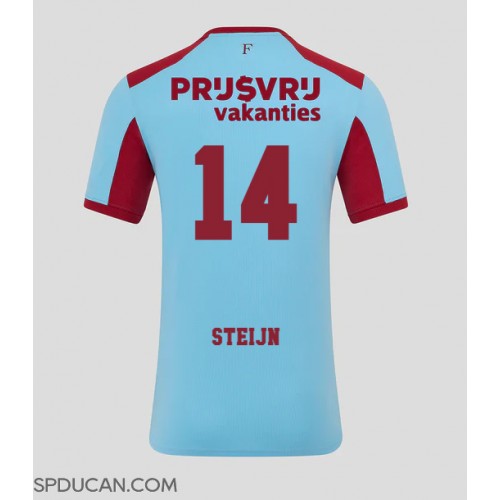 Muški Nogometni Dres Feyenoord Sem Steijn #14 Rezervni 2025-26 Kratak Rukav